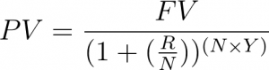 Present Value Equation for Rental Analysis